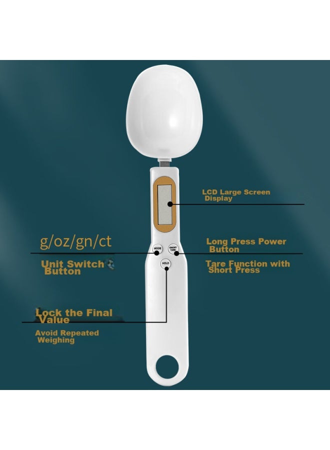 Cookss Electronic Scale, Measuring Spoon, Gram Scale, Baking Electronic Scale, Spoon, Milk Powder Spoon, Baby Food Supplement Tool, Weighing And Measuring Spoon - Image 5