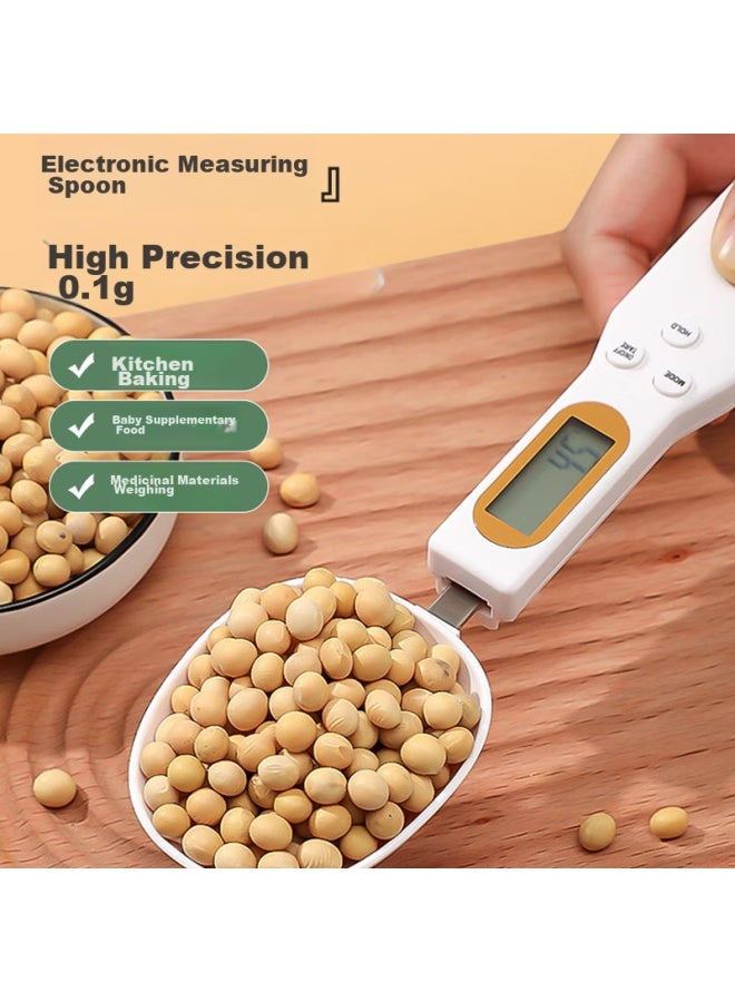 Cookss Electronic Scale, Measuring Spoon, Gram Scale, Baking Electronic Scale, Spoon, Milk Powder Spoon, Baby Food Supplement Tool, Weighing And Measuring Spoon - Image 2