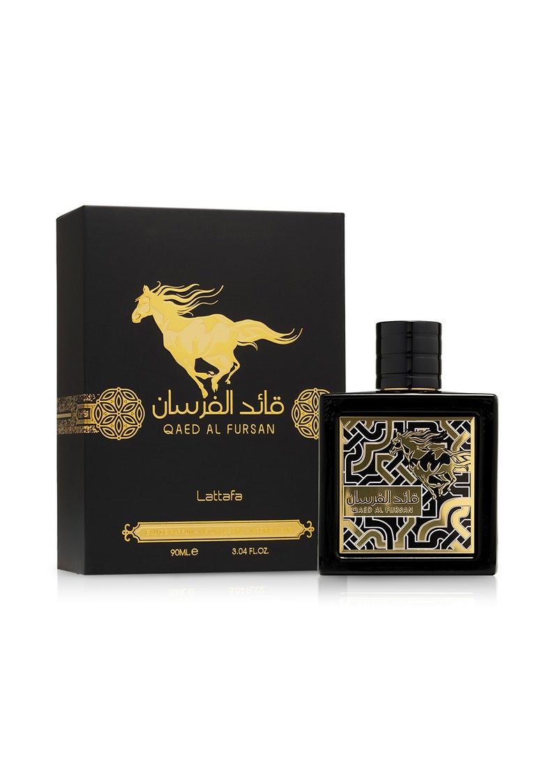 Lattafa Qaed Al Fursan Oud Perfume for Men 90ml | Long Lasting Perfume with Oriental, Amber, Jasmine & Cedar Notes | Eau De Perfume for Men - Image 5