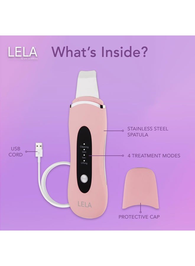 SPA SCIENCES سبا ساينسز - ليلّا - ملعقة وجه 4 في 1 لتنظيف عميق، استخراج المسام، حقن السيروم، مكافحة الشيخوخة ونحت الوجه - Image 3