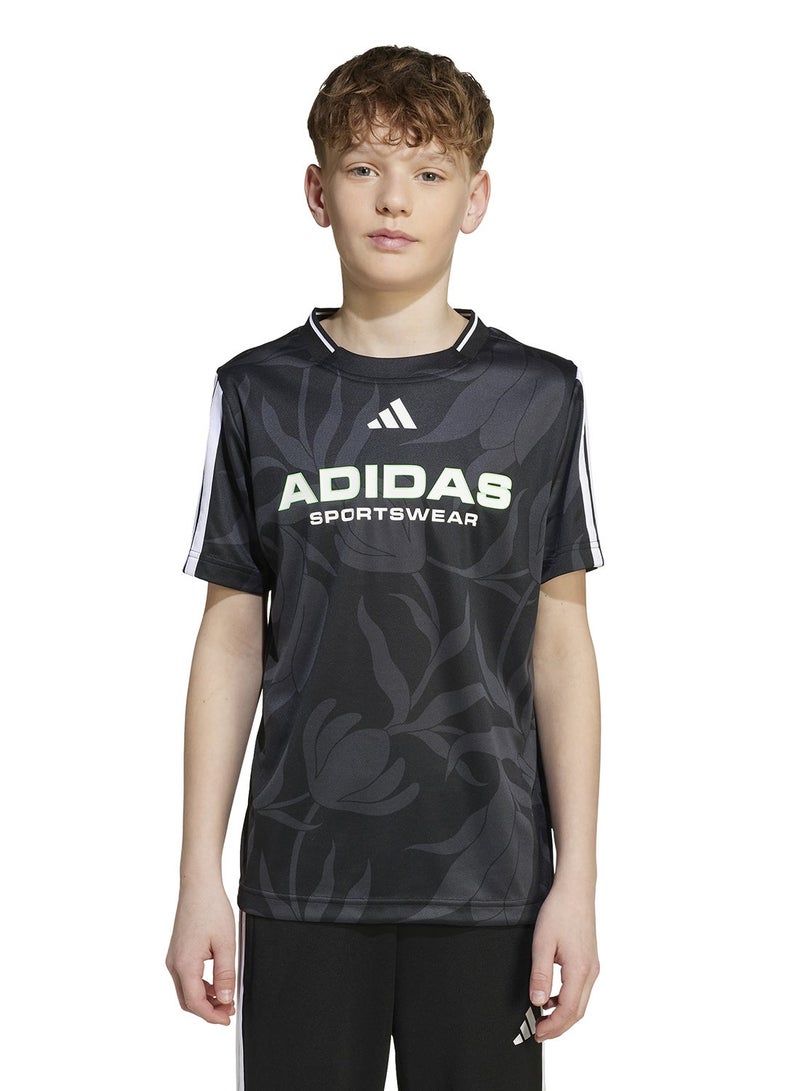 Adidas Youth House Of Tiro Allover-Printed T-Shirt - Image 1