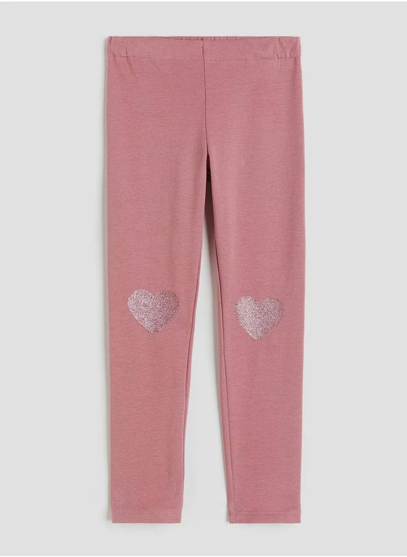 اتش اند ام Kids Brushed-Inside Leggings