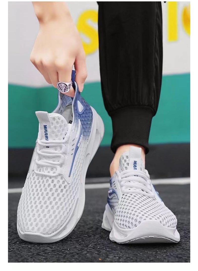 NIBEMINENT Men's Casual Shoes Mesh Sneakers Breathable  Hollow Sneakers for Men Classic Original Trends  Male Tennis Shoes  - Image 3