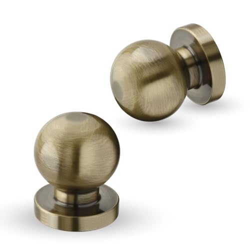 LAPO 9 Piece Drawer Knobs for Home & Office – Durable and Elegant Stainless Steel Door Knob for Cabinets, Cupboards & Dressers (Antique Finish) - Image 1