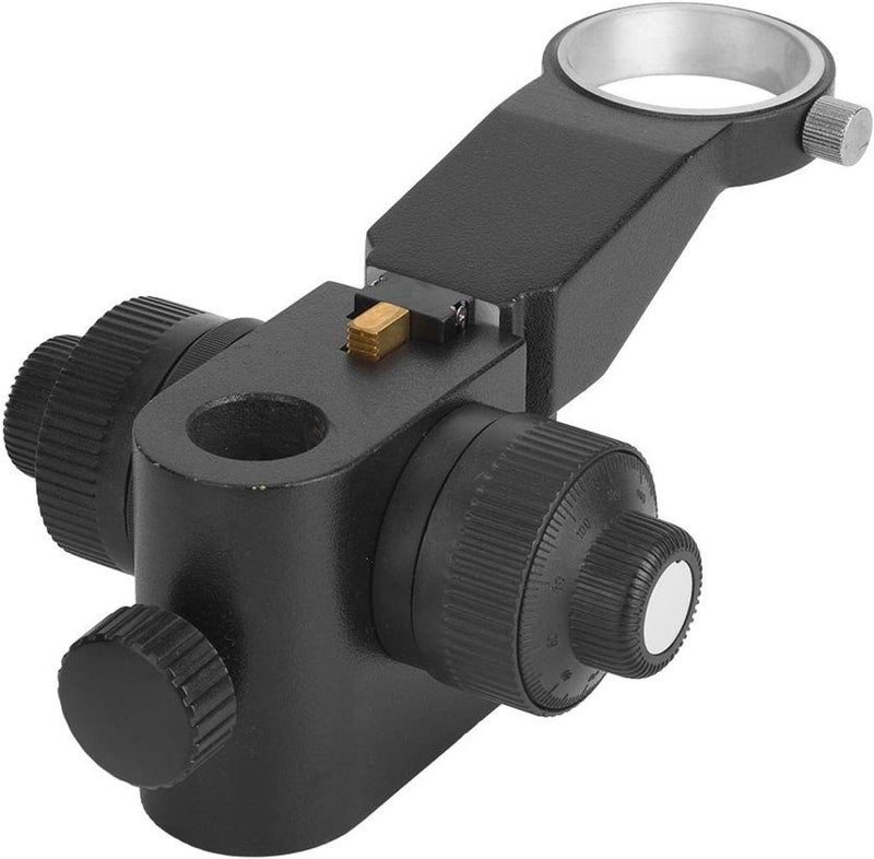 woobles XDC-10A Adjustment Bracket High Precision Metal Stereoscopic Microscope Fine Adjustment Mount Stand Monocular Microscope Industrial Camera Focusing Bracket - Image 4