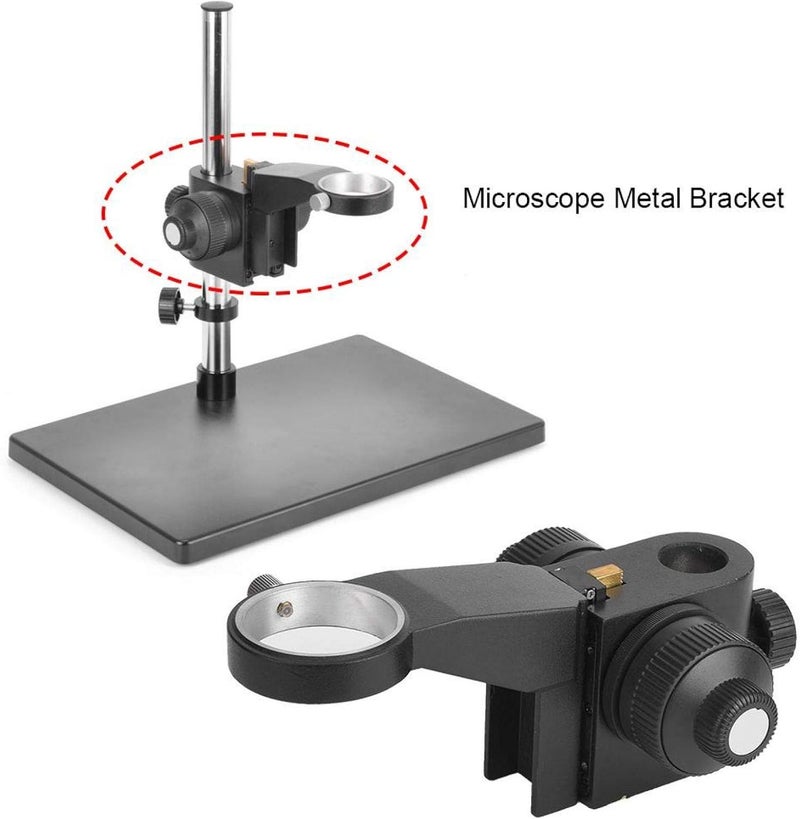 woobles XDC-10A Adjustment Bracket High Precision Metal Stereoscopic Microscope Fine Adjustment Mount Stand Monocular Microscope Industrial Camera Focusing Bracket - Image 5