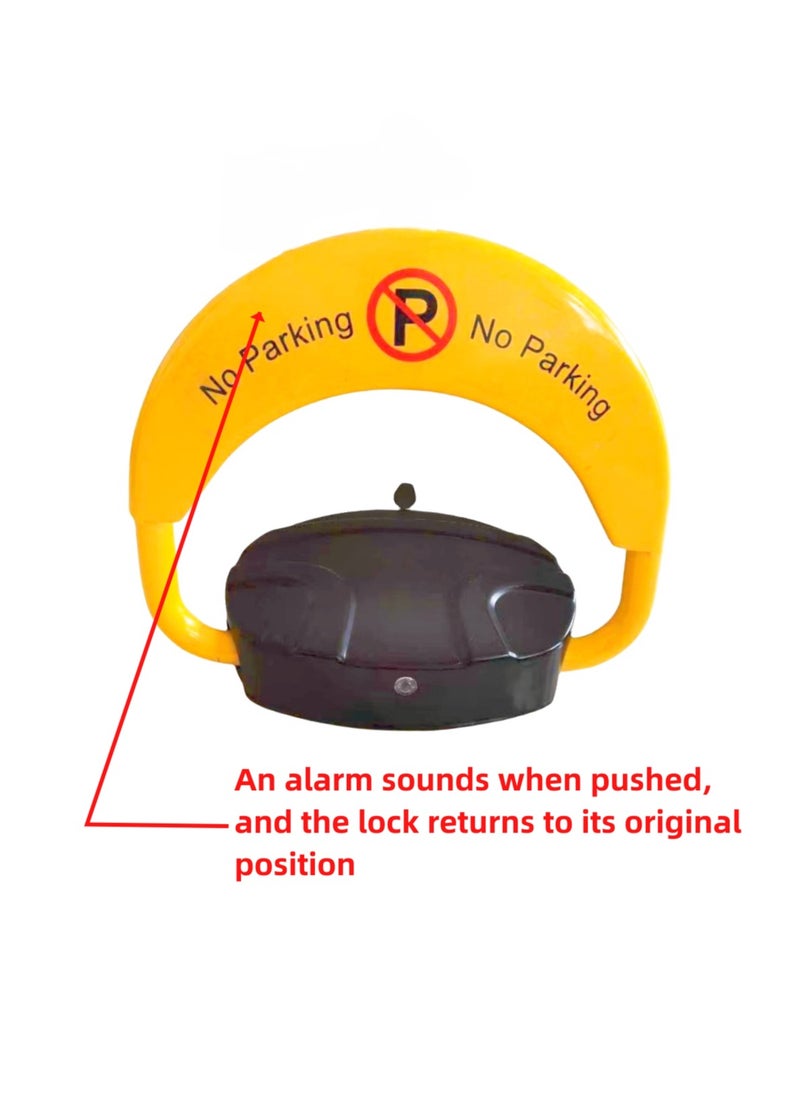 Generic - Smart Remote Control Electric Car Parking Lock with Remote Control and Long-Distance Operation (Thick Version) - Image 1