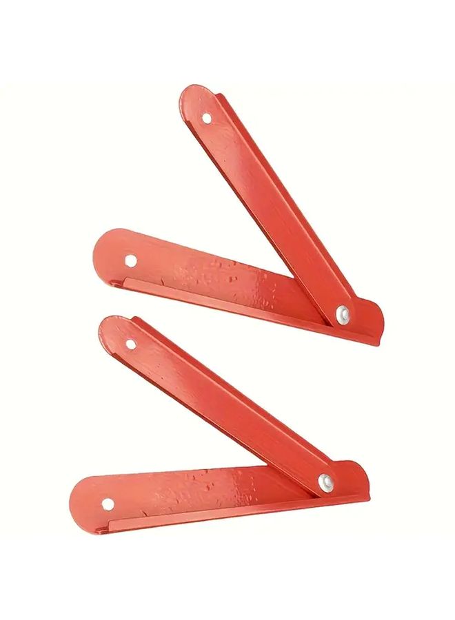 3pcs Heavy Duty Folding Ladder Hinge Iron Construction A Frame Design Sturdy Hinges for Home Office - Image 4