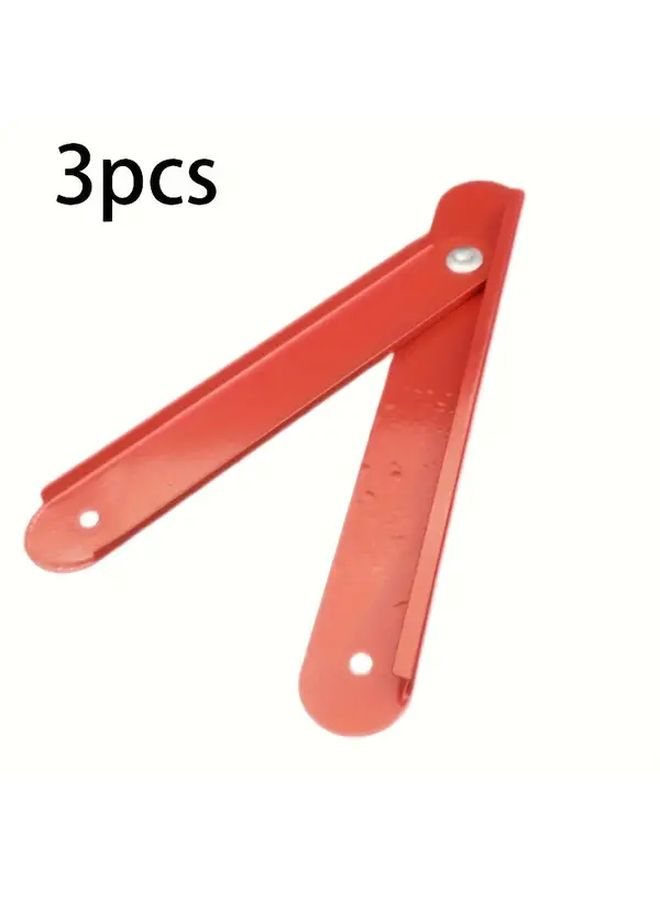 3pcs Heavy Duty Folding Ladder Hinge Iron Construction A Frame Design Sturdy Hinges for Home Office - Image 1