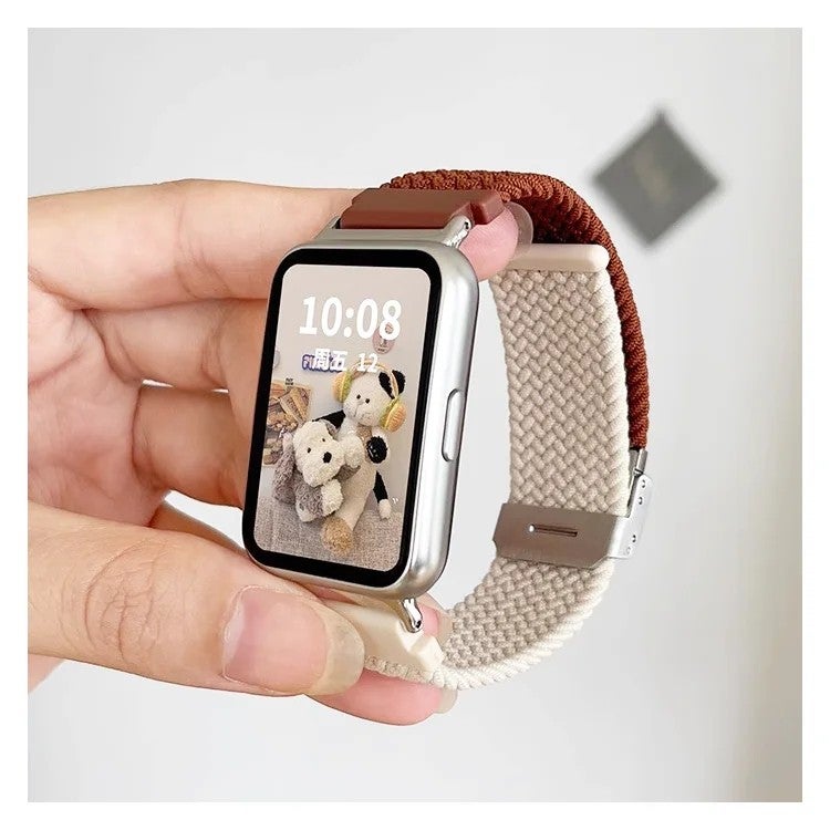 Bluejw Nylon Woven Replacement Watch Band Strap for Huawei Watch Fit 2 - Fashionable Bracelet - Image 2