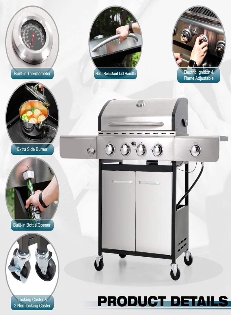 Morlife Gas Grill Barbecue Oven - Image 2