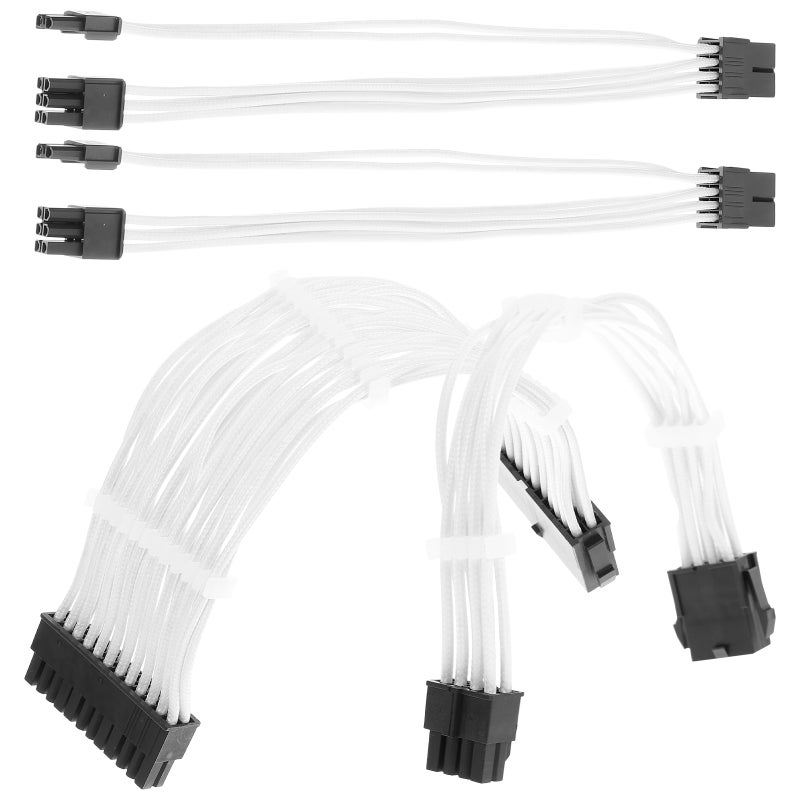 📱 تمديد PCIe لمزود الكمبيوتر 2 قطعة باللون الأبيض - Image 2