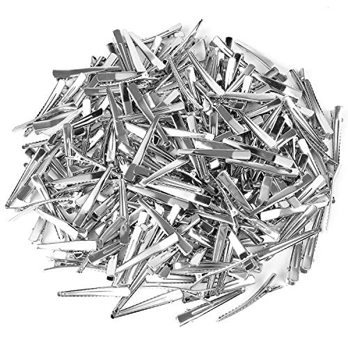 Bekith 200 Pack 2.36 inches Hair Clips, Metal Alligator Teeth Prongs Clips Holders Hairdressing Salon Hair Grip - Image 2