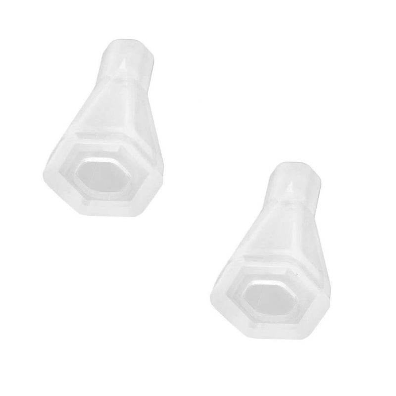 KOOBOOK 2Pcs Cone Silicone Mold Mould for Resin Pendant Necklace Craft DIY Making Tool