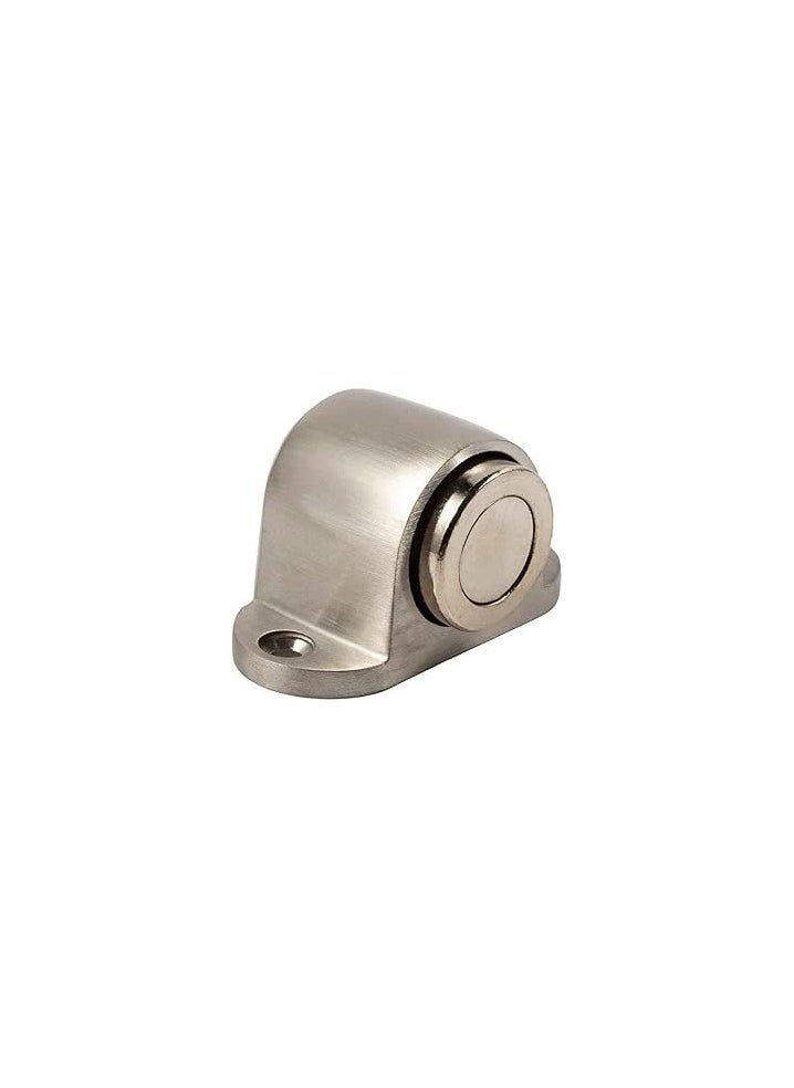 Generic Floor Mounted Magnetic Door Stopper with Silver Stainless Screws 