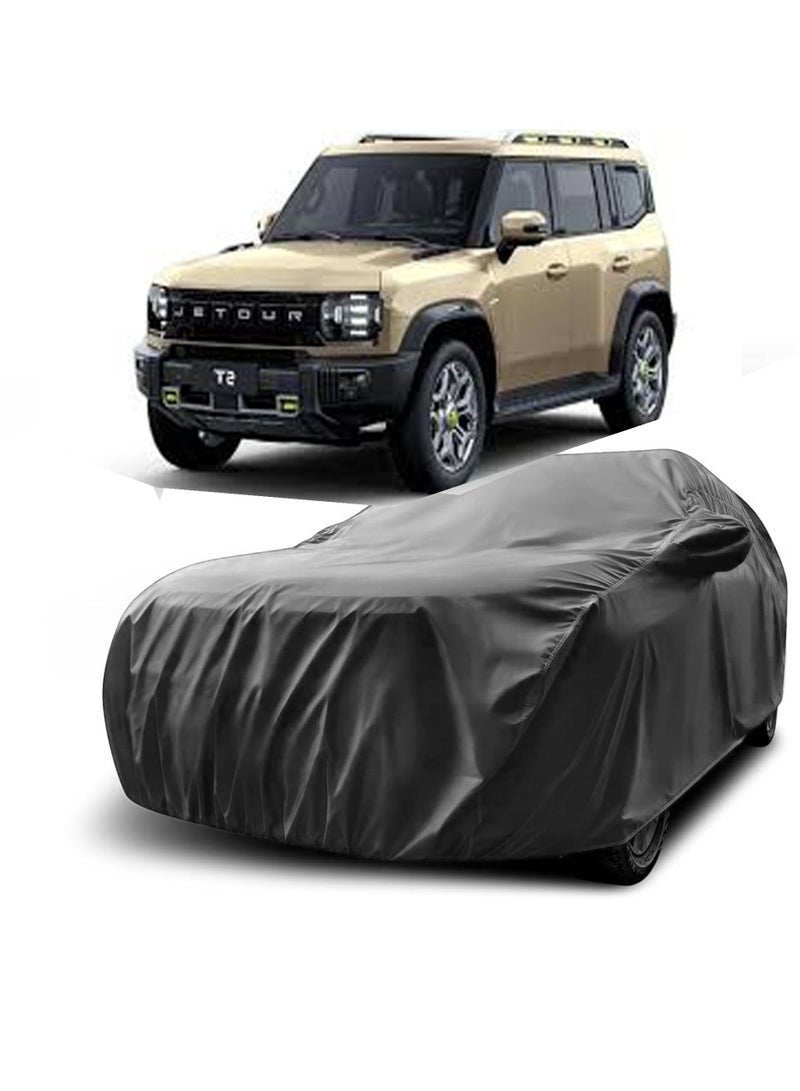 TORONTO Car Body Cover for Jetour T2 – All-Weather Protection, Waterproof, UV-Resistant, Dustproof & Windproof – Custom Fit for Outdoor & Indoor Use - Image 1