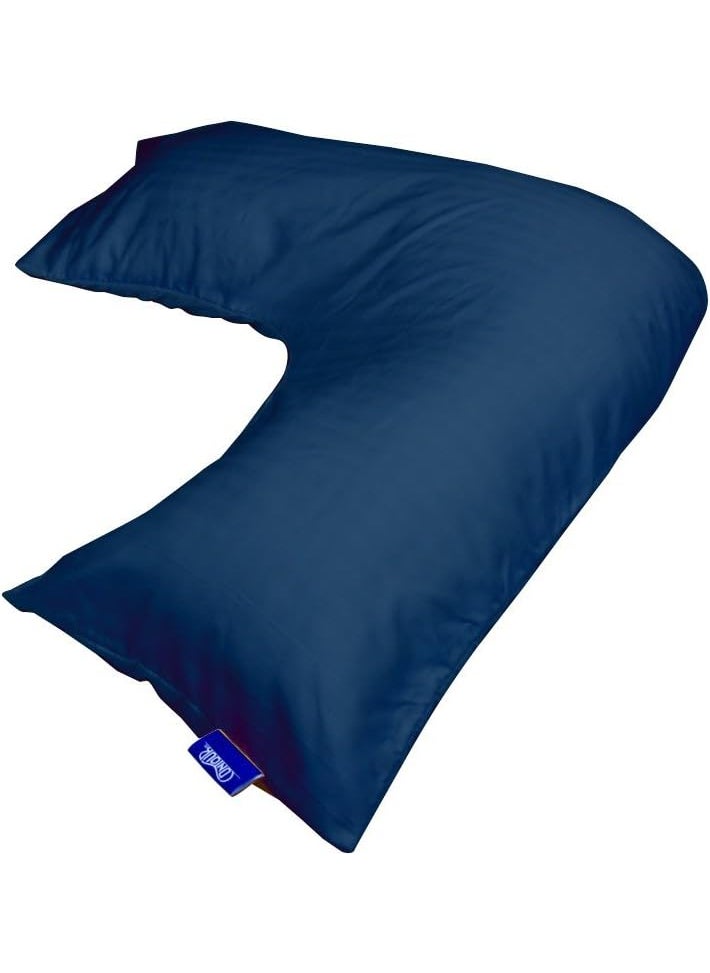 Contour Contour Products L Pillow Case Navy Made Specifically for The Contour Products LShaped Body Pillow  - Image 1