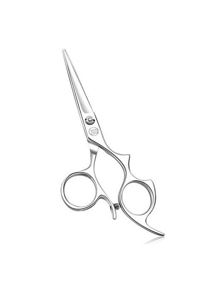 Moontay 6.0" Hair Cutting Shears With Large Finger Holes Professional Barber Stylist Scissors Salon Hair Cutting Scissors 440C Japanese Stainless Steel Silver - Image 3