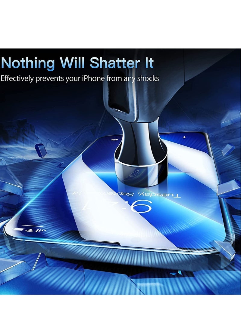 ELTRAZONE [1+2+2] Case for iPhone 14 Pro, with 2 Pcs Tempered Glass Screen Protector + 2 Pcs Camera Lens Protector, Clear Magnetic Phone Cover for Mag-Safe (Not Original) (iPhone 14 Pro, Magnetic Clear) - Image 4