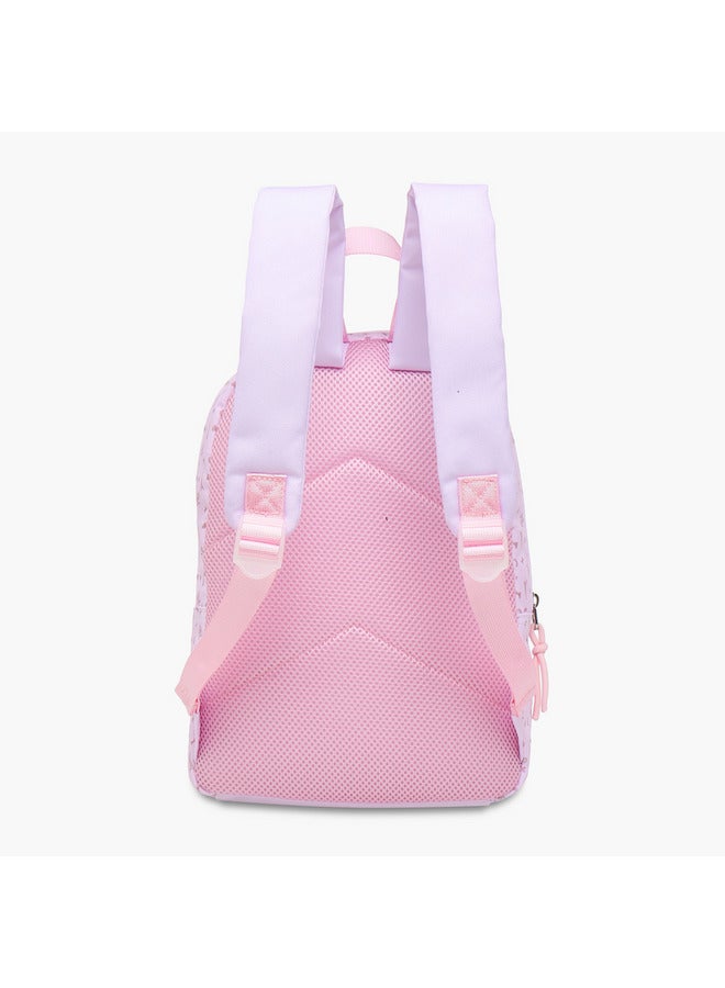 Disney Girls Marie Print School Backpack with Adjustable Shoulder Straps - 31x24x10 cms - Image 4