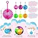 Sotiff 400 Pcs Light up Ball Spiky LED Bouncy Ball Flashing Squeaky Multicolor Puffer Toy Rubber Sensory Toy Carnival Prizes Bulk Party Favors for Teens Adults Children - Image 4