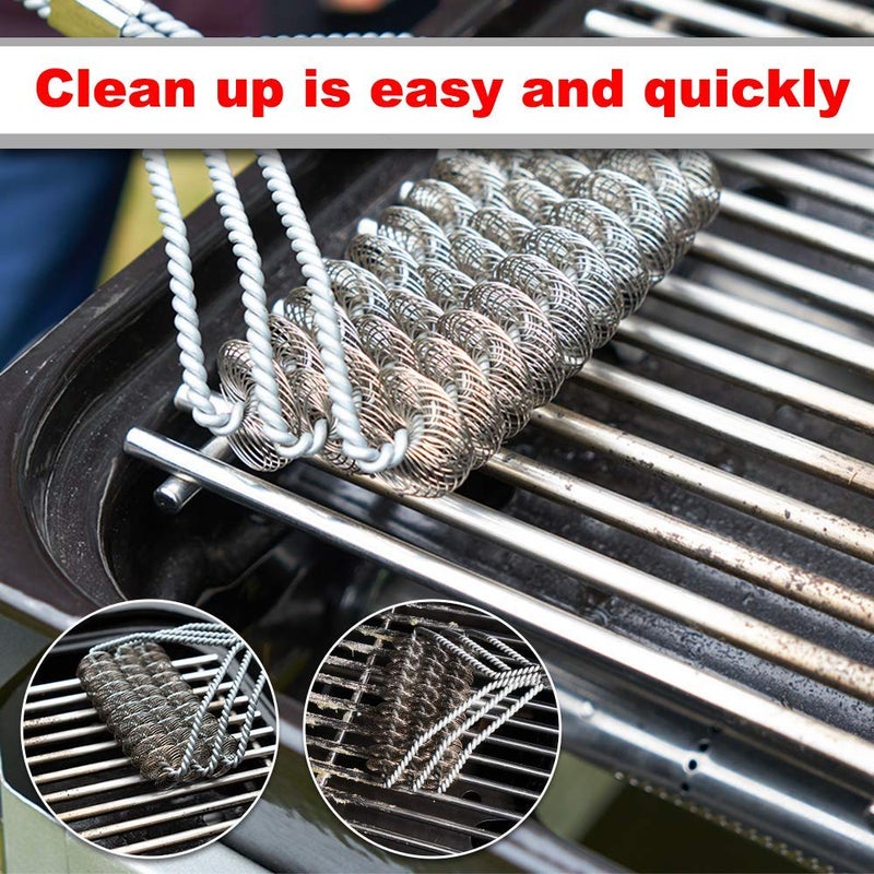 Votenli S6505A (4-Pack) 19 3/4" Stainless Steel Cooking Grid Grates Replacement for Chargriller 2121, 2123, 2222, 2828, 3001, 3030, 3725, 4000, 5050, 5252 Set of 4 - Image 5