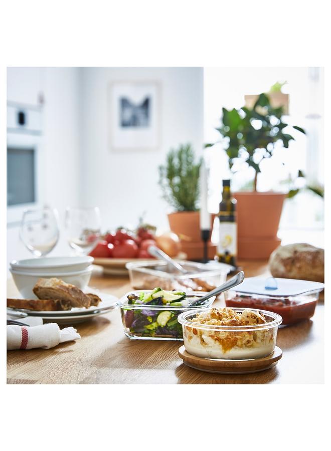 Zaboon Food Container, Round/Glass, 400 Ml - Image 2