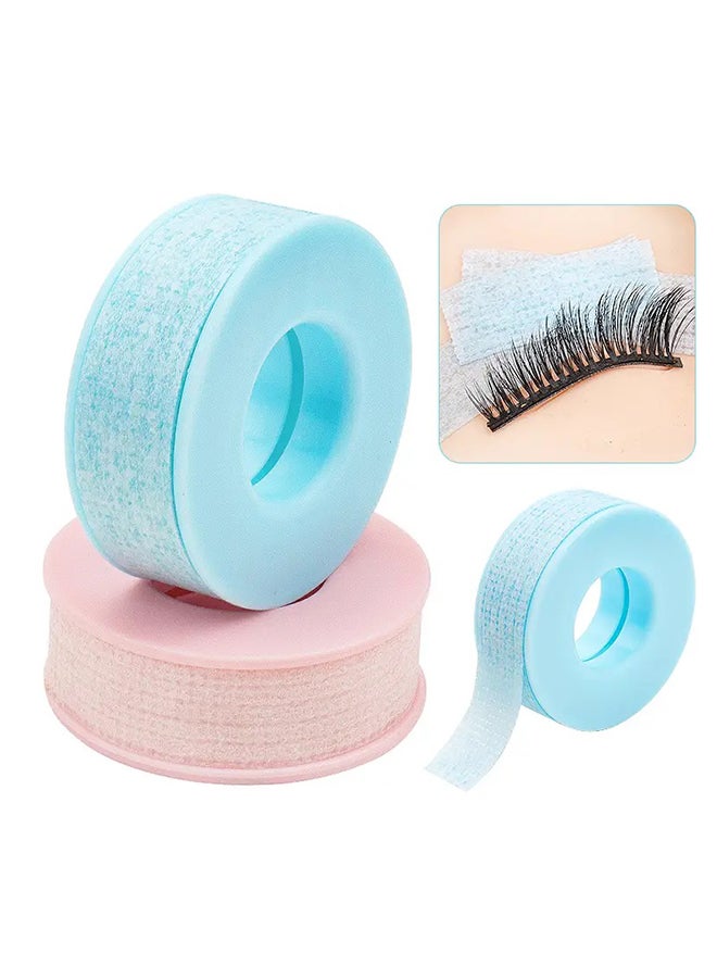 IOLITE Eyelash Extension Tape Sticker Isolation With Holes Breathable Sensitive Resistant Non woven Gel Tape Patches Eye Pads Pink - Image 1
