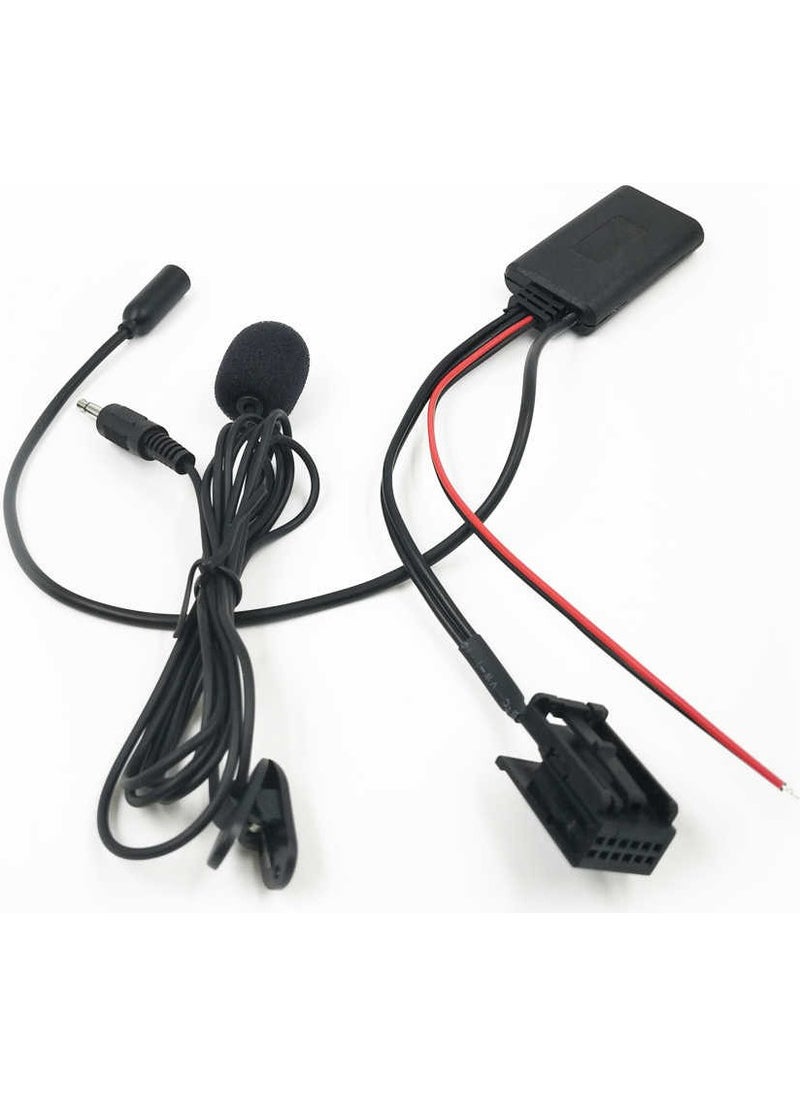 Techmaster Ford Focus Mondeo Fiesta C-Max Bt Aux Adapter with Microphone SKU64  - Image 1