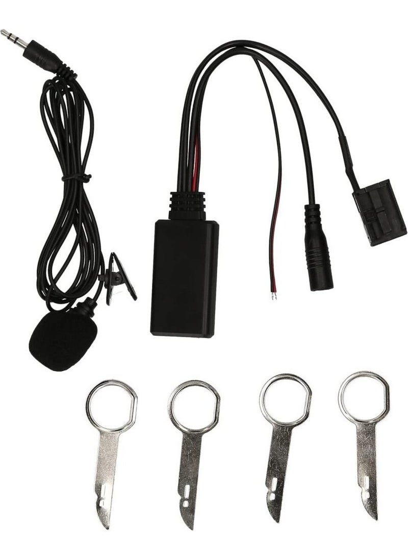 Techmaster Ford Focus Mondeo Fiesta C-Max Bt Aux Adapter with Microphone SKU64  - Image 4