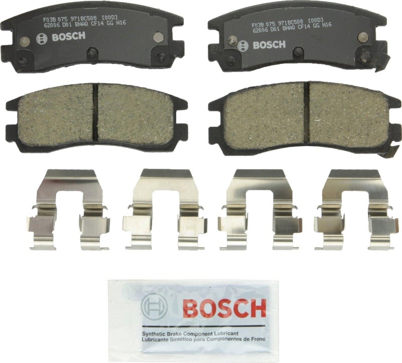 BOSCH BC508 QuietCast Premium Ceramic Disc Brake Pad Set - Rear - Image 1