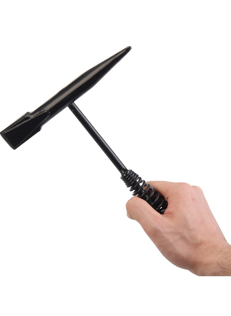 KSEIBI - Chipping Hammer/Tubular Handle/Sledge Hammer, Forged Steel Structures and Shock-Absorbing Handles, Industrial Welding Hammer for Cleaning Removing Slag and Welding Residue, Metalworking. - Image 1