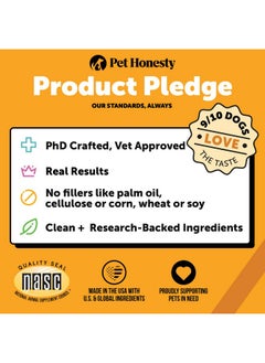 Pet Honesty Dog Allergy Relief Salmon Oil AntiItch For Dogs, Itch Relief & Omega3 For Dogs, Dog Skin And Coat Supplement, May Reduce Normal Shedding & Itching, Joint, Brain & Heart Health (16 Oz)  - Image 5