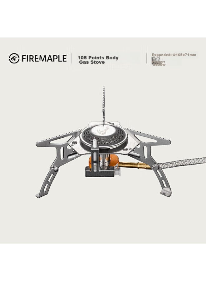 Fire-maple Fms-105 Split Gas Stove, Outdoor Camping Stove, Energy-saving Portable High-flame Burner, Cartridge Stove, Camping Equipment - Image 5