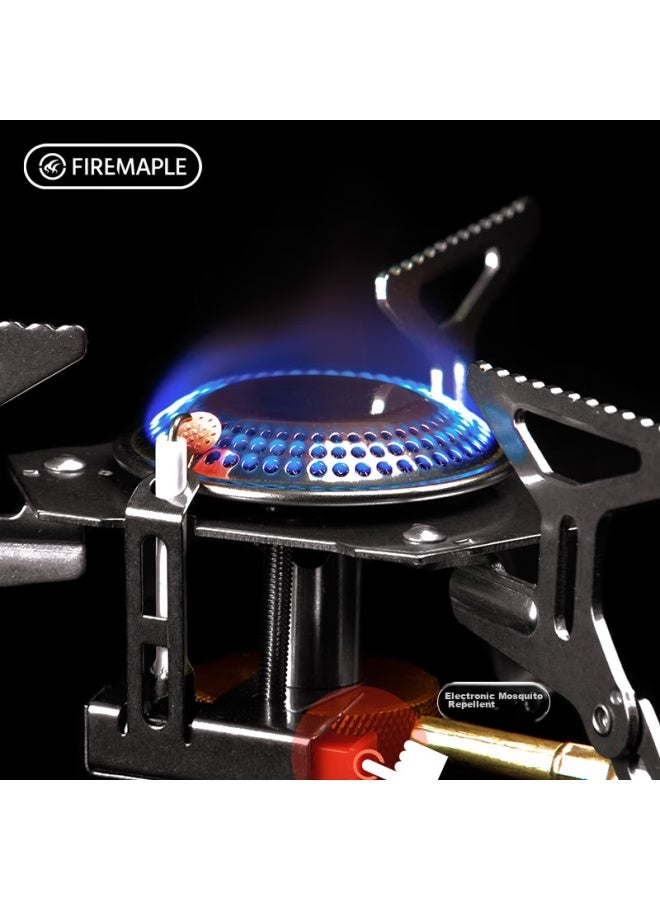 Fire-maple Fms-105 Split Gas Stove, Outdoor Camping Stove, Energy-saving Portable High-flame Burner, Cartridge Stove, Camping Equipment - Image 1