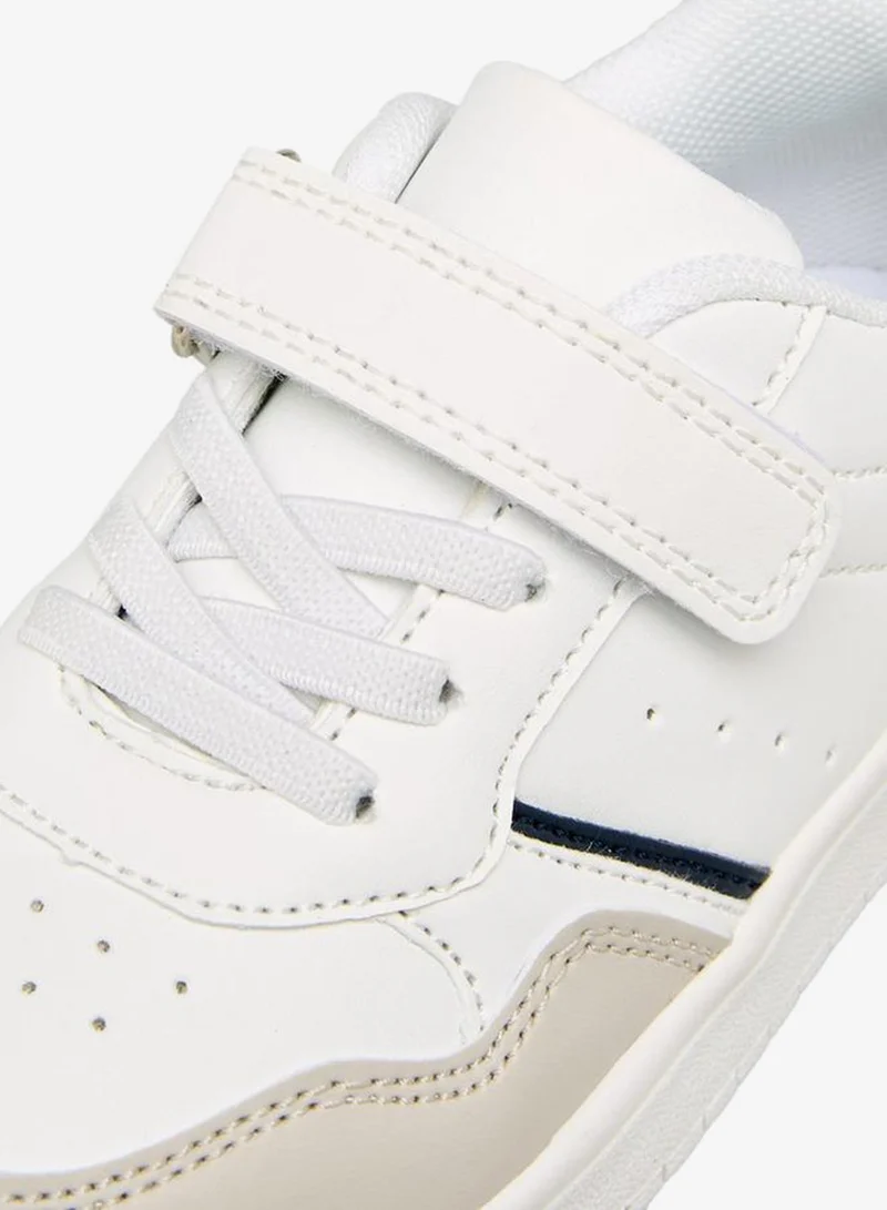 LBL by Shoexpress WHITE Boys Hook & Loop Sneakers for Men | Best Price UAE