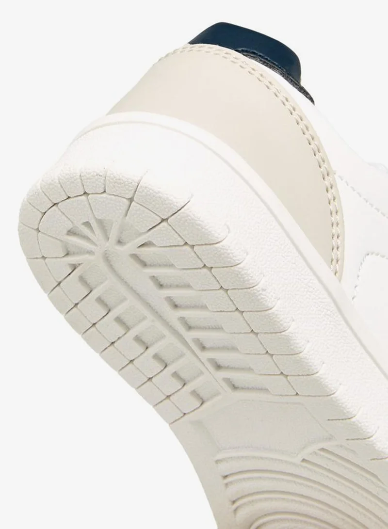 LBL by Shoexpress WHITE Boys Hook & Loop Sneakers for Men | Best Price UAE