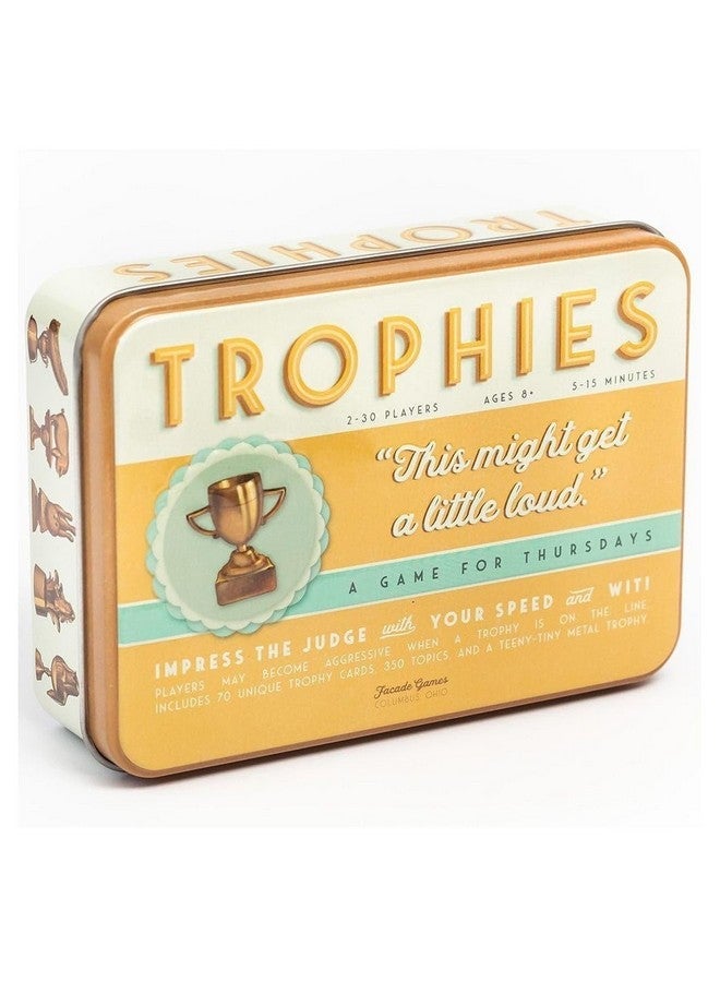 Facade Games Trophies Card Game - Quick and Simple Word Party Game for 2-30 Players - Image 4