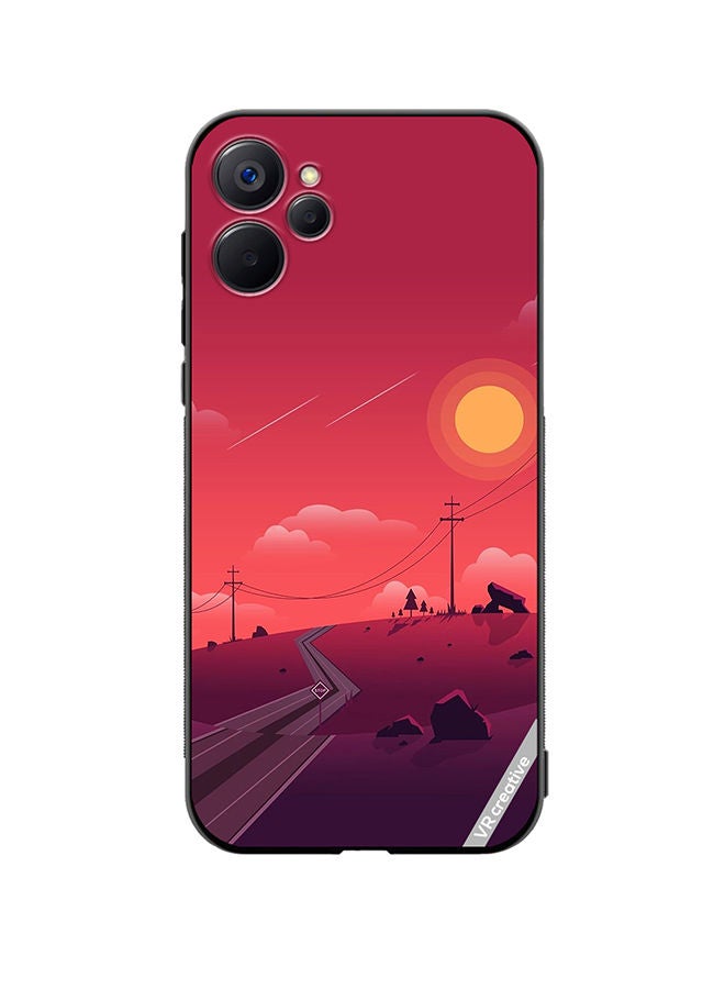 VR CREATIVE Protective Case Cover For Realme 9i 5G Nature Design Multicolour - Image 1