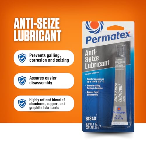 Permatex 81343 Anti-Seize Lubricant, 1 oz. Tube , White - Image 2
