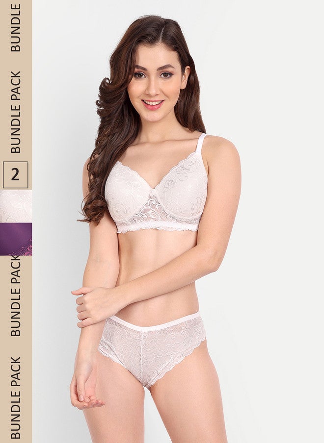 FIMS طقم فIMS من 2 حمالة صدر مصممة ذاتيًا مع بطانة خفيفة - Image 1