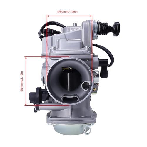 OXCANO Carburetor Compatible with Honda Foreman 450 TRX 450 TRX450ES TRX450FE TRX450FM TRX450S TRX 400 TRX 400FW ATV Carburetor Rancher TRX350 350 ES FE FM TE TM TRX 300 TRX 300 FW Carburetor - Image 2