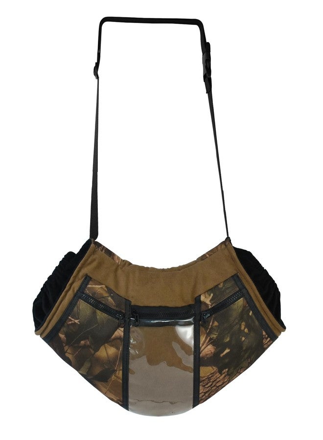 Emsiok Camo Hunting Hand Warmer Pouch, Polar Fleece Warm Hand Muff Insulated Hunter Hands Warming Pouch Camouflage Hunting Gear with Phone Touchscreen for Men Women Hiking Camping Ice Fishing Cold Protection - Image 1