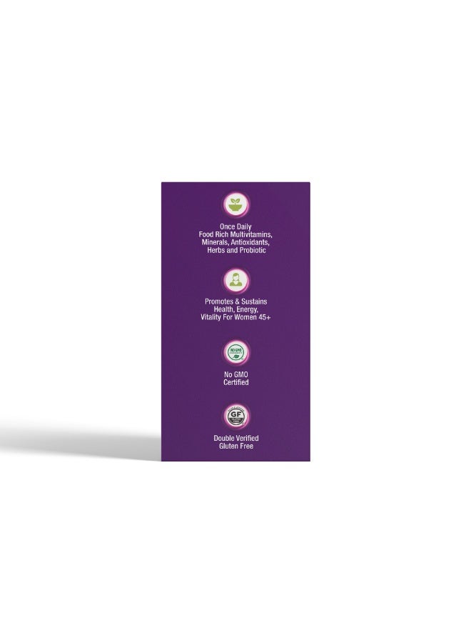 iRemedies iWoman 45+ Multivitamins - Women's Multivitamin for Hormonal Balance, Bone, and Heart Health - 90 Tablets - Image 5