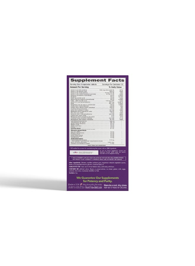 iRemedies iWoman 45+ Multivitamins - Women's Multivitamin for Hormonal Balance, Bone, and Heart Health - 90 Tablets - Image 4