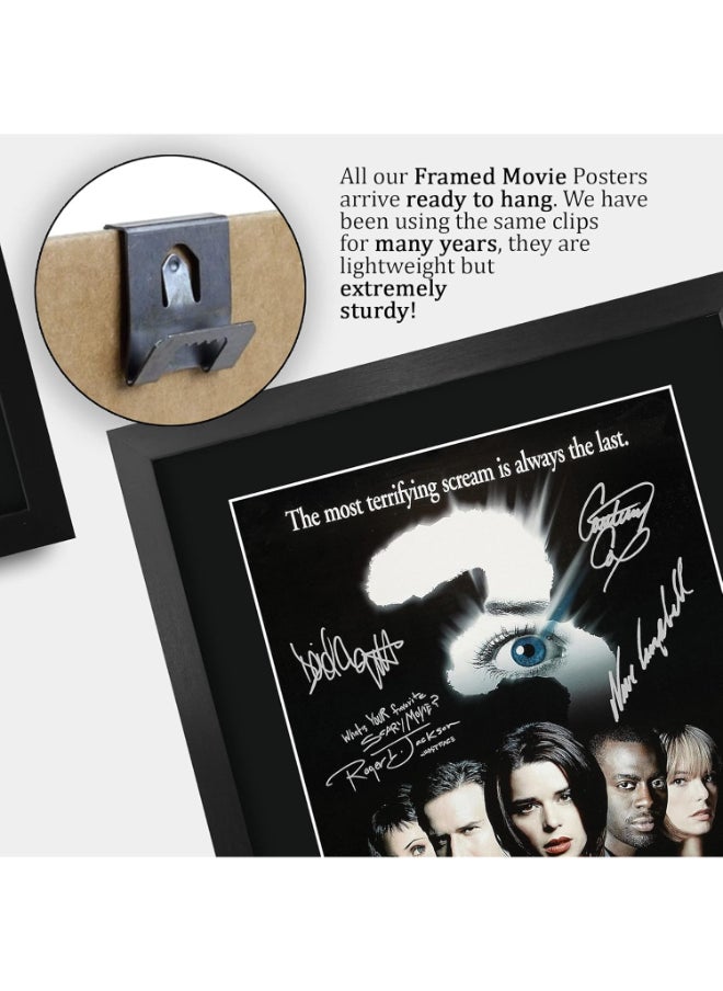 HWC Trading HWC Trading Scream 3 16 x 12 inch Framed Gifts Printed Poster Signed Autograph Picture for Movie Memorabilia Fans - 16" x 12" Framed  - Image 5