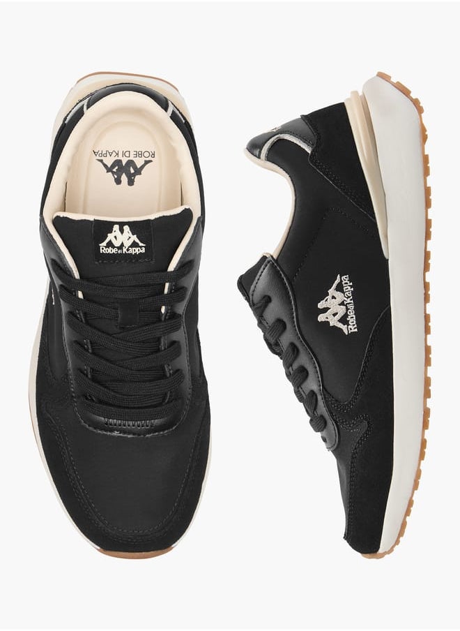 Kappa - Women Panelled Sneakers with Lace-Up Closure - Image 1