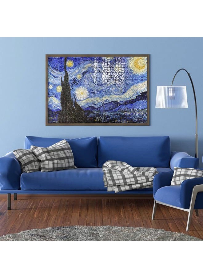 MaxRenard 1000 Piece Puzzles for Adults Starry Night Jigsaw Puzzle 1000 Pieces Van Gogh Puzzle Cool Classic Famous Paintings - Image 4