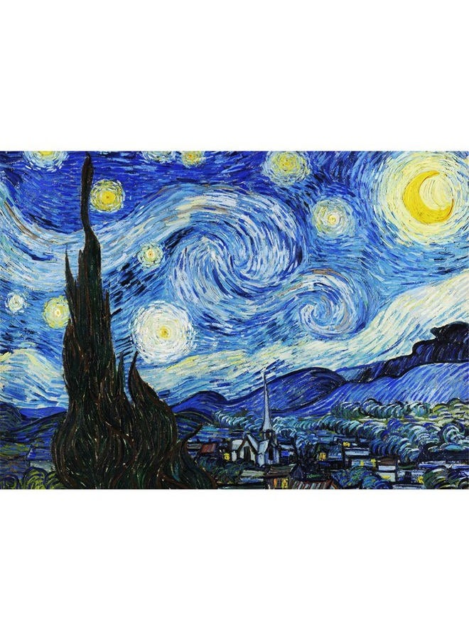 MaxRenard 1000 Piece Puzzles for Adults Starry Night Jigsaw Puzzle 1000 Pieces Van Gogh Puzzle Cool Classic Famous Paintings - Image 3