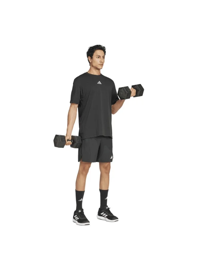 اديداس adidas M STR G T Black Training T-SHIRTS for Men - XS